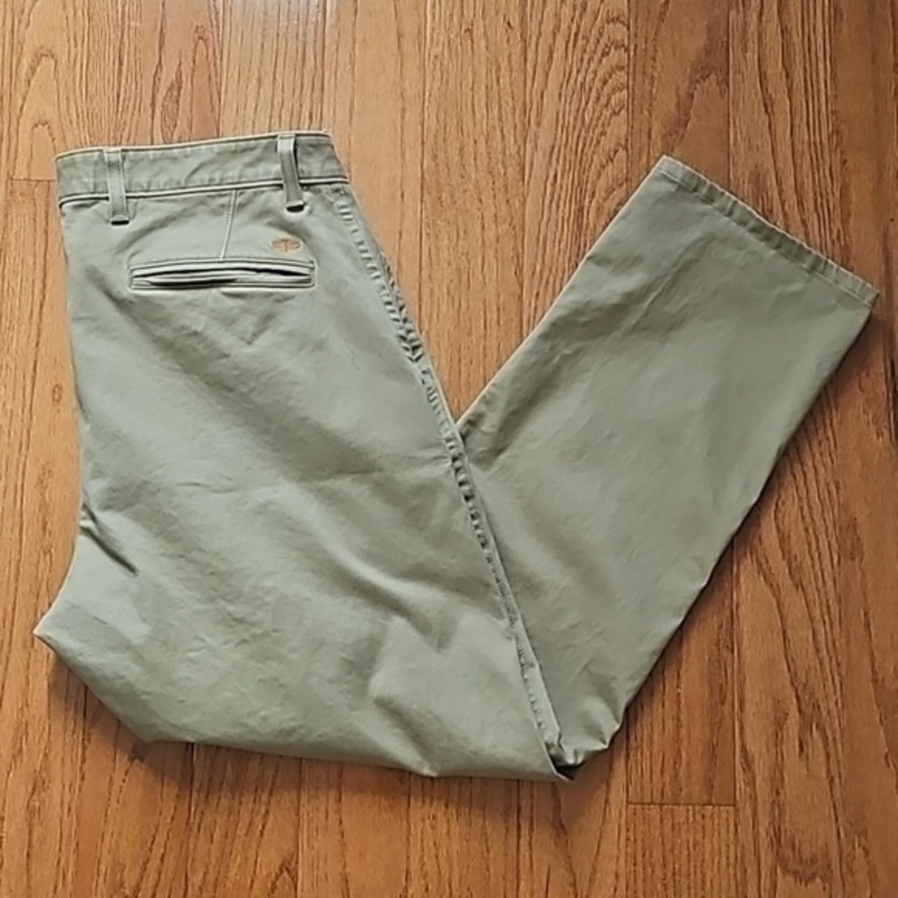 Men's beige khaki pants (athletic fit)